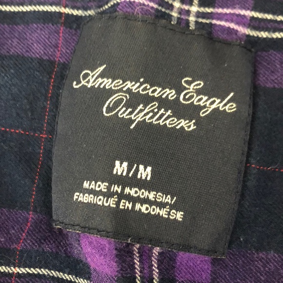 American Eagle Flannel Shirt - Picture 2 of 3